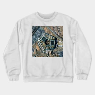 Pentagon building (T835/0265) Crewneck Sweatshirt